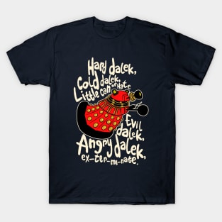 Hard Dalek (Soft Kitty Parody) T-Shirt